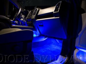 Blue Footwell